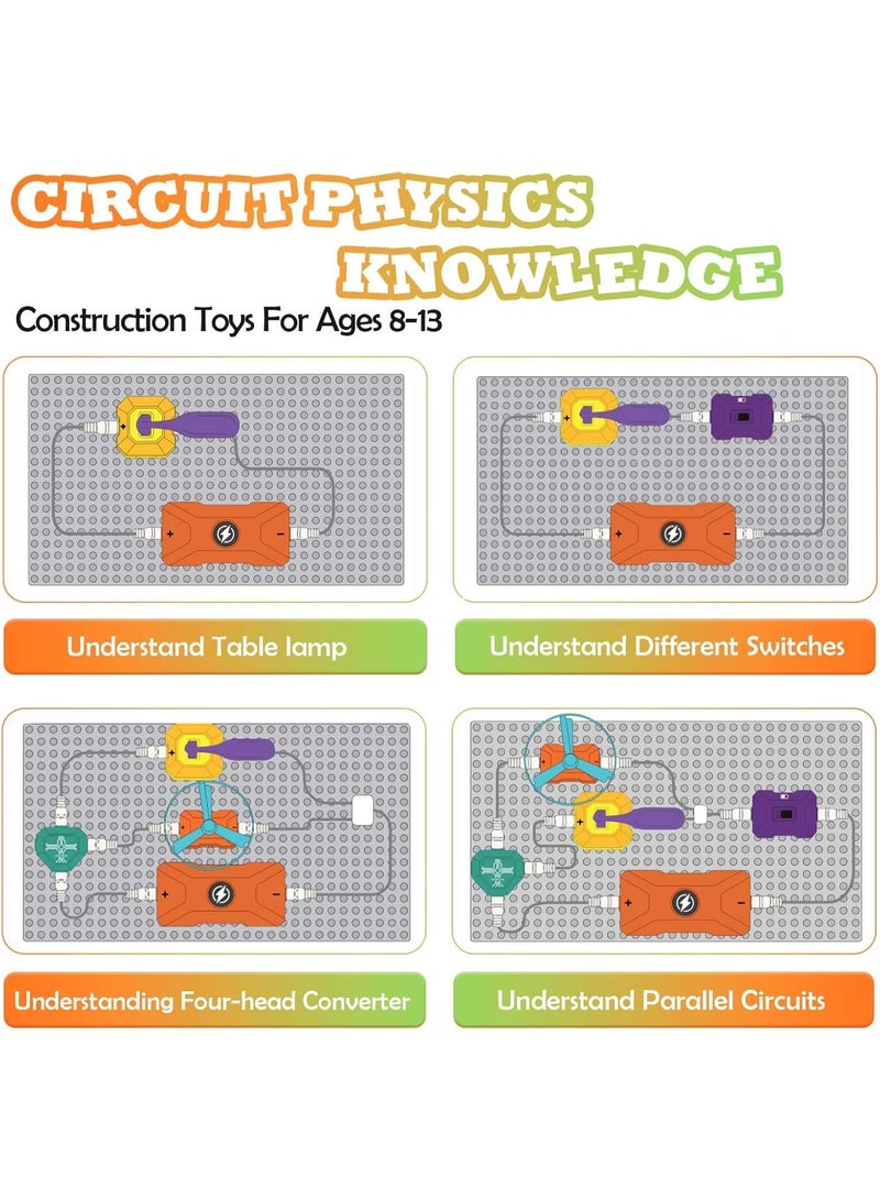 VELARO STEM Toys for Kids 8-13, 218 PCS 2-in-1 Solar Car Building Kit, DIY Physics Science Circuit Set with 20+ Experiments & 3D Models, Educational Engineering Gift for Boys and Girls - Image 3