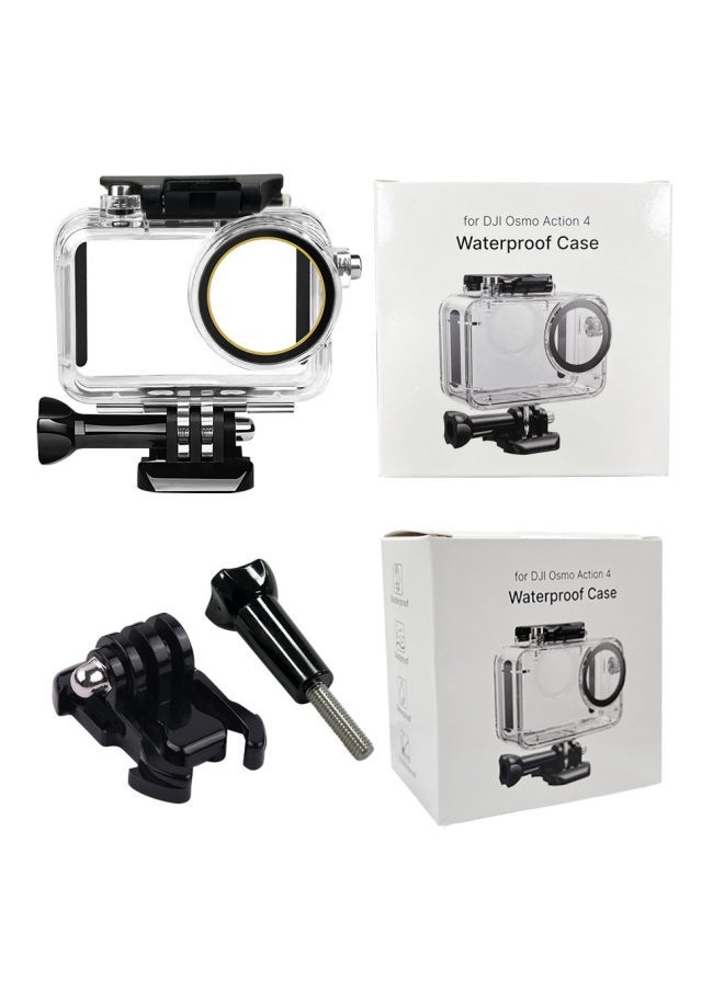 Generic For DJI Osmo Action 5/4/3 Waterproof Case Sports Camera Accessories 50M Diving Protective Case-Color:Dji Osmo Action 5/4/3 Waterproof Case  - Image 1