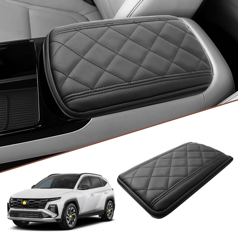 SKTU for 2025 Hyundai Tucson Accessories Center Console Cover for 2025 Hyundai Tucson LimitedTucson Hybrid Armrest Cover 2025 Tucson Armrest Pad 2025 Tucson Hybrid Accessories Center Console Cushion