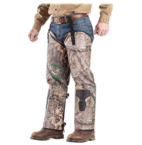 ForEverlast Snake Guard Chaps, Camouflage- Hunting Gear with Full Protection for Legs from Snake Bites & Briar Thorns & Brush - Image 1