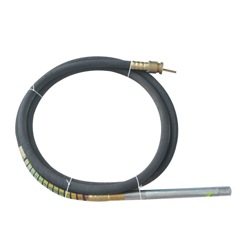 MLD SF50 Concrete Vibrator Needle Shaft Rod 15 Meter for Vibrator Drill machines Size 35mmColorMulti - Image 1
