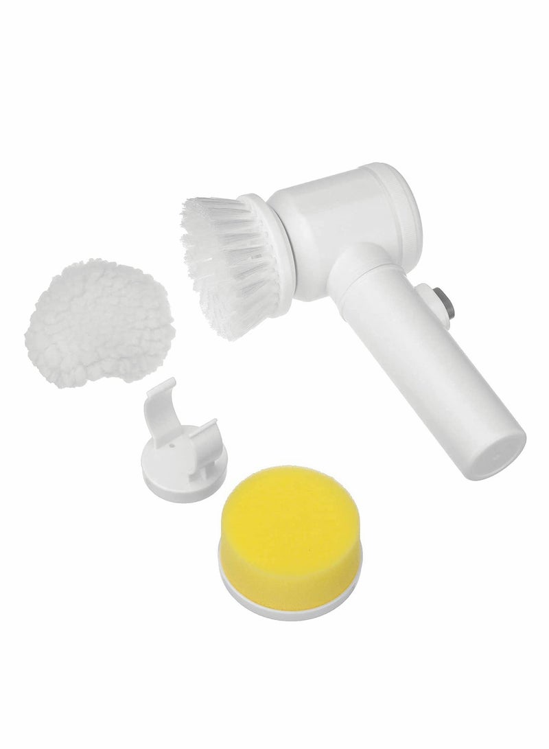 Portable Electric Spin Scrubber - Versatile Cleaning Tool for Bathroom, Kitchen, and More - Lightweight ABS Design, Perfect for Tiles, Bathtubs, and Baseboards - Image 2