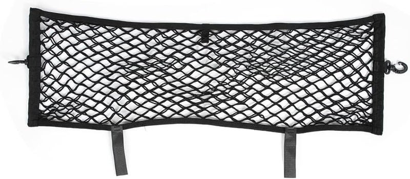 Premium Elastic Cargo Net 35.4x11.8 Inches Black Car Trunk Storage Organizer Mesh - Image 1