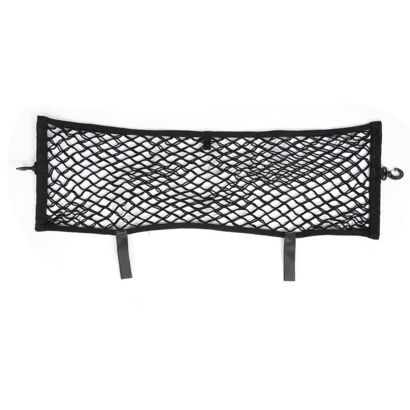 Premium Elastic Cargo Net 35.4x11.8 Inches Black Car Trunk Storage Organizer Mesh - Image 2