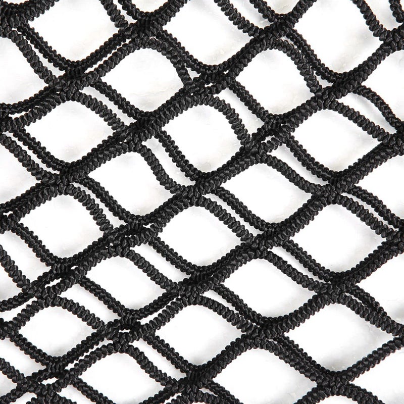 Premium Elastic Cargo Net 35.4x11.8 Inches Black Car Trunk Storage Organizer Mesh - Image 5