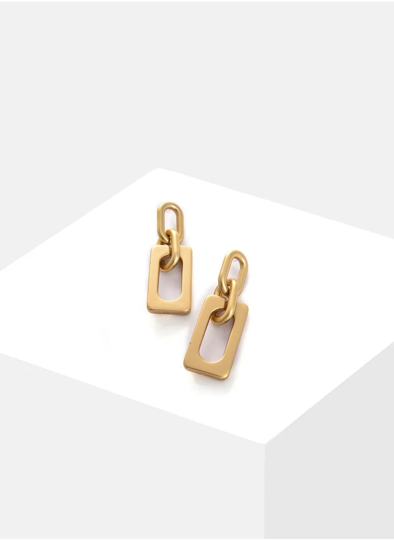 SOHI Contemporary Stud Earrings