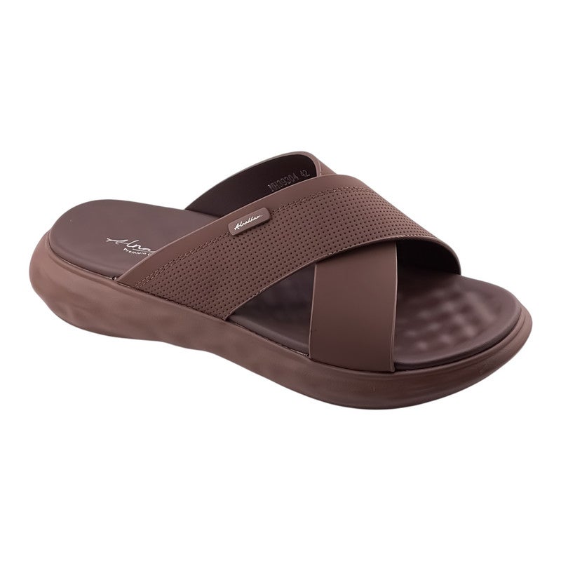 إيت صندل عربي يدوي الصنع للرجال من AET | شبشب رجالي خارجي | شبشب مفتوح من الأمام للاستخدام اليومي | جلد عربي أصلي مع ابزيم| تصميم عربي جديد | نعل داخلي بألوان مختلفه| مريح وخفيف الوزن - Image 1