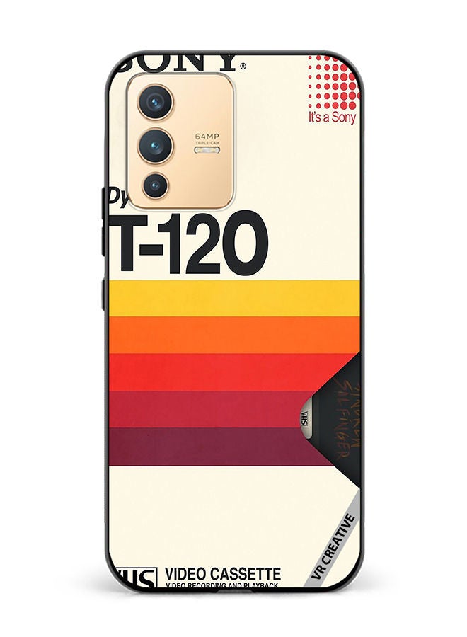 VR CREATIVE Protective Case Cover For Vivo V23 5G Dymricon T120 Design Multicolour - Image 1