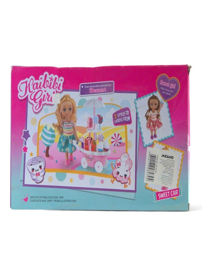 كيبيبي دمية كايبيبي و عربة الحلويات - BLD220 - Image 2