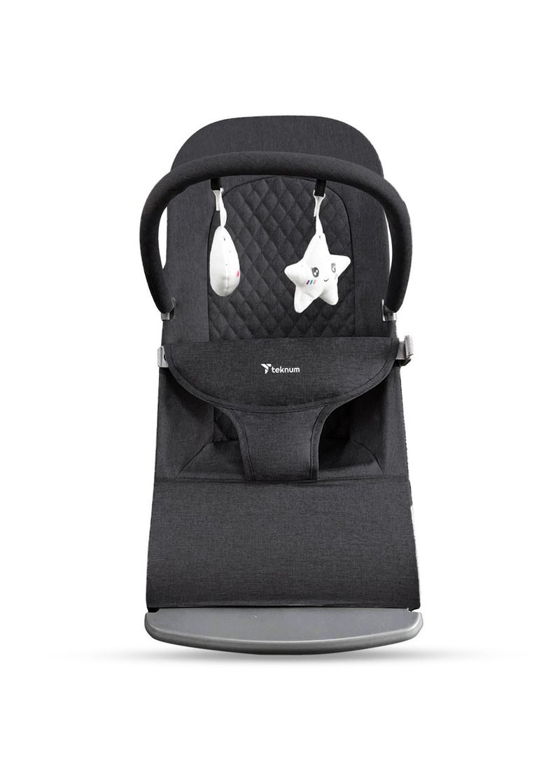 TEKNUM 3 - Stage Baby Bouncer/ Recliner Seat - Black  - Image 5