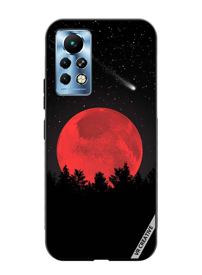 VR CREATIVE Protective Case Cover For Infinix Note 11 Pro Bloody Moon Design Multicolour - Image 1