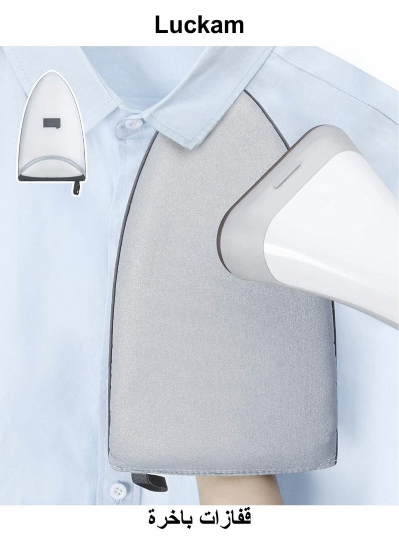 Luckam Steamer Gloves, Heat Resistant Small Ironing Board for Handheld Steamer - Image 1