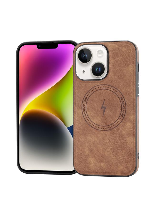 اس-توب جراب هاتف iPhone 14 Plus من الجانب PU Hybrid TPU Magsafe - Image 1