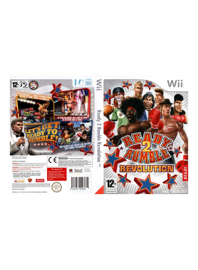 أتاري لعبة ''Ready 2 Rumble: Revolution'' لجهاز نينتندو وي - قتال - nintendo_wii - Image 2