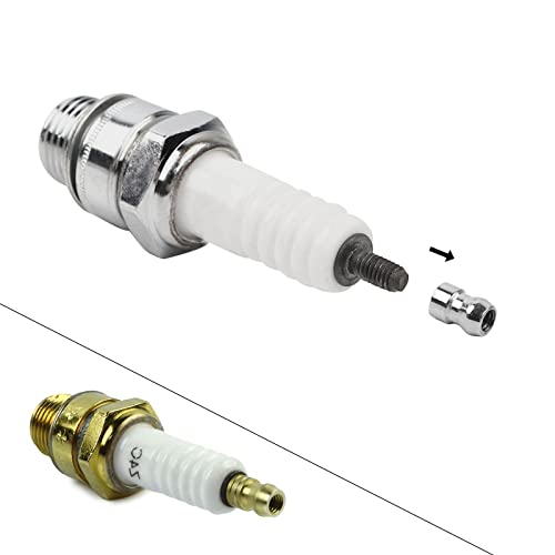 FLYPIG Z4C 49cc 2 Stroke Engine Spark Plug for 50cc 60cc 66cc 70cc 80cc 2-Stroke Engine Motorized Bicycle Bike Moped Scooter （2pcs） - Image 4