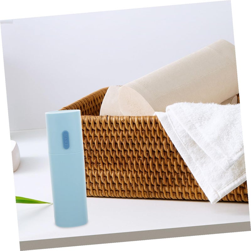 VOSAREA Portable Travel Toothbrush Storage Case Multi-Functional Toothbrush Holder with Tight Buckle Easy to Open -Friendly Compact for Hygiene and Organization - Image 3