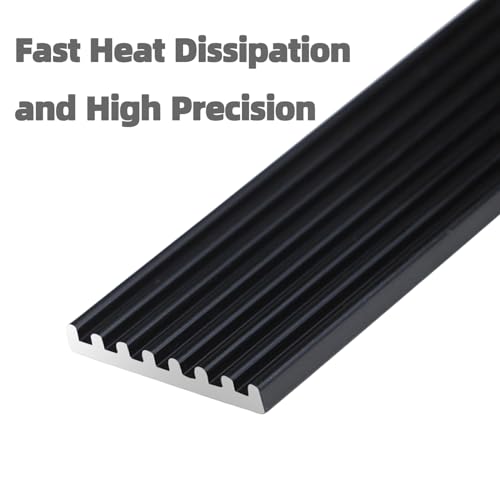 Atdcoek 5 Pack SSD Heat Sink Cooler for 2280 SSD, nvme Heatsink with Thermal Silicone Pad for PS5/PC PCIE NVME M2 SSD (5 Pack Black) - Image 4