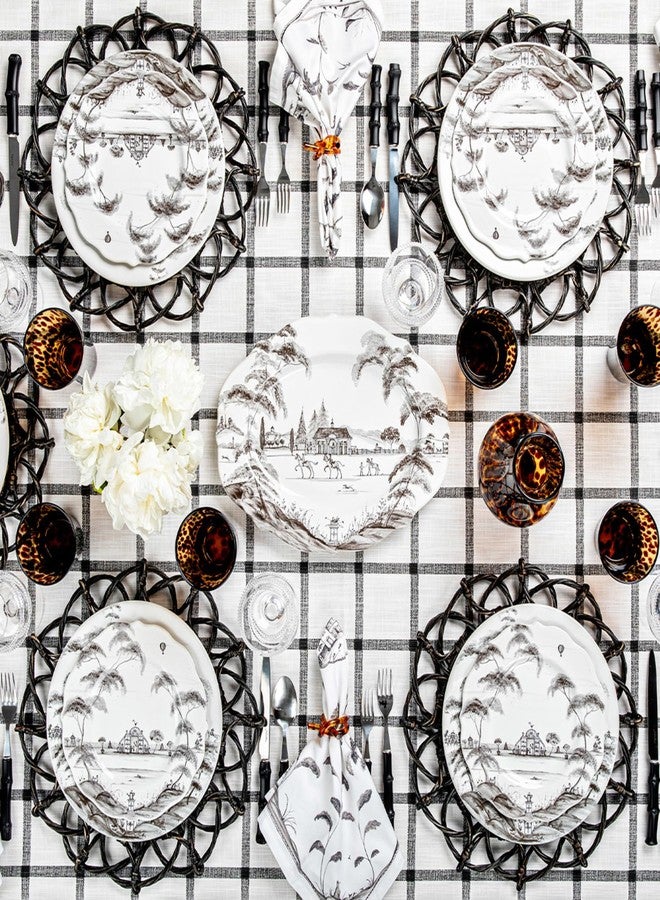 Juliska Country Estate Side/Cocktail Plates (Flint Grey) - Image 3