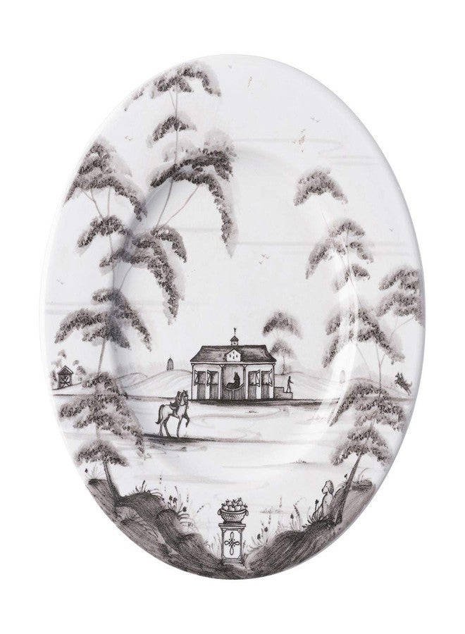 Juliska Country Estate Side/Cocktail Plates (Flint Grey) - Image 1