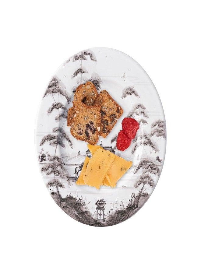 Juliska Country Estate Side/Cocktail Plates (Flint Grey) - Image 4