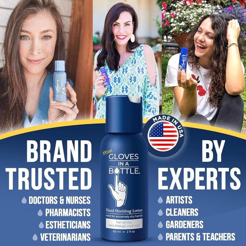 Gloves In A Bottle Hand Shielding Lotion - 2oz Bottle Pack of 2 - Image 4