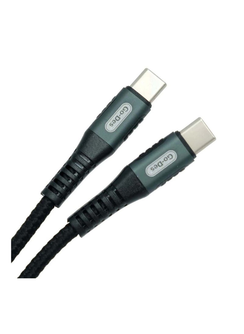 Go-Des GD-UC717 Type C to Type C Cable - Image 1