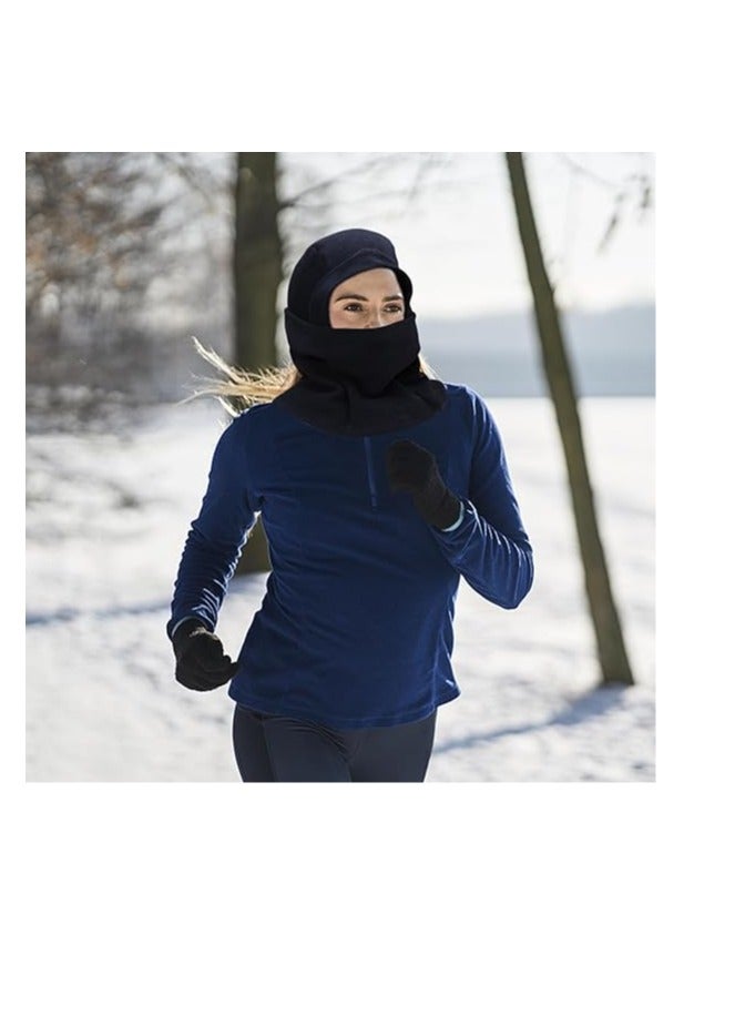 KASTWAVE Balaclava Windproof Ski Mask, Outdoor Sports Face Covers Hat, Winter Thermal Fleece Balaclavas, Mulfifunctional Scarf for Men Women for Motorcycle Skiing Running Biking Unisex  - Image 3