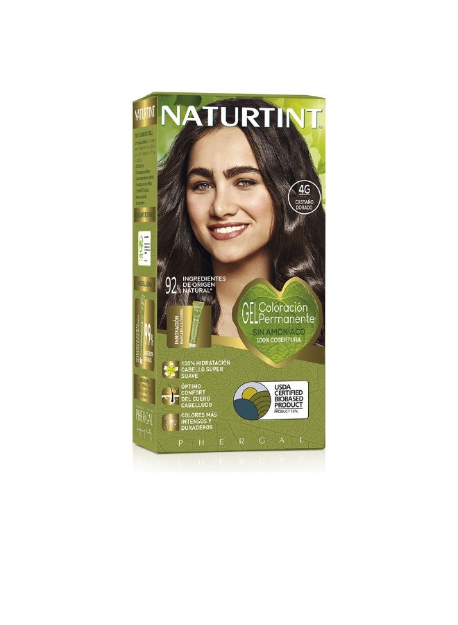ناتشورتينت صبغة شعر ناتورتينت 4G بني ذهبي 170 مل - Image 1