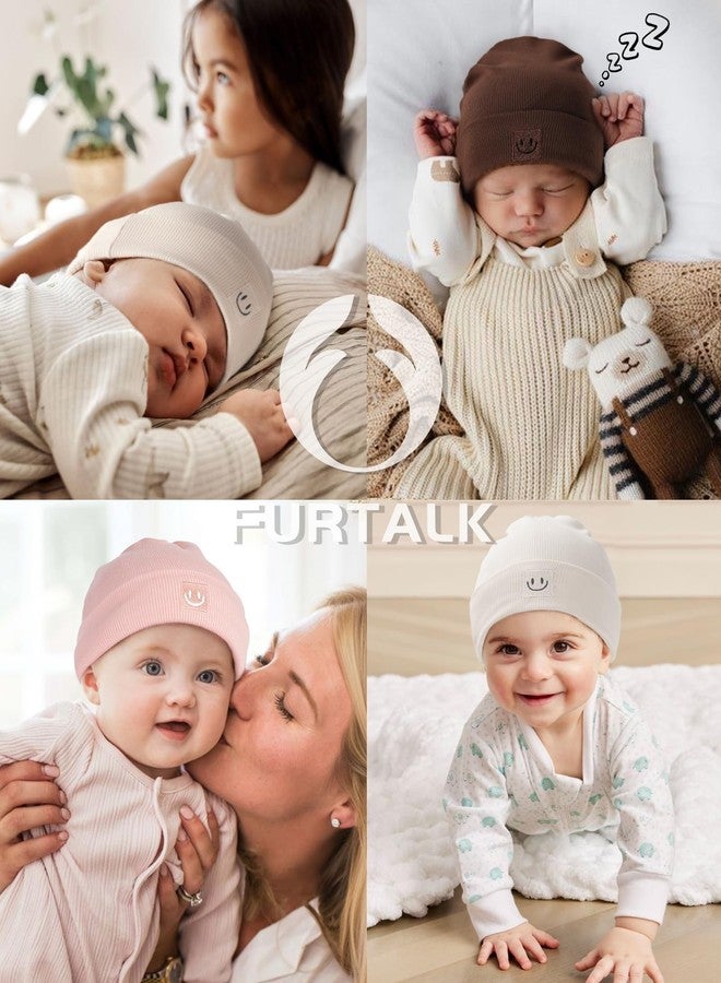 FURTALK Baby Newborn Hats Set Soft Infant Beanie Boys Girls Caps - Image 5