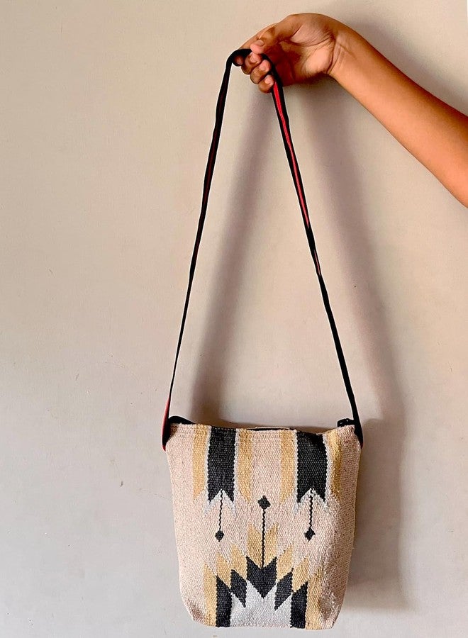 Craftinence Nomad Wanderlust Sling & Cross-Body Bags-Forest - Kilim Bag for Women-Sling Bags for Women Cotton - Image 5