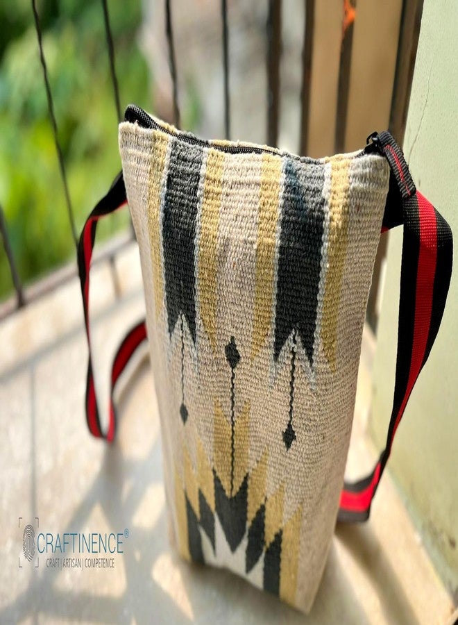 Craftinence Nomad Wanderlust Sling & Cross-Body Bags-Forest - Kilim Bag for Women-Sling Bags for Women Cotton - Image 3
