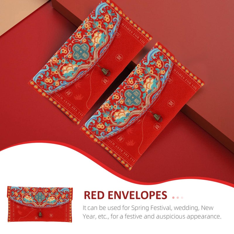 Extra Large Chinese New Year Red Envelopes Traditional Money Packets For Spring Festival - Image 4