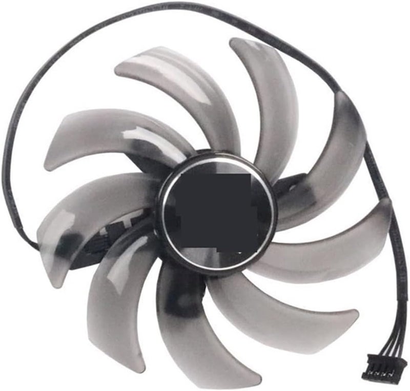 Youngran 85mm FDC10H12S9-C 12V 0.35A RTX2060 RTX2070 Graphics Card Fan Compatible for PNY Compatible for Palit RTX 2060 2070 Gamingpro Dual GPU Cooler Leisurely (Blade Color : Fan-A) - Image 1