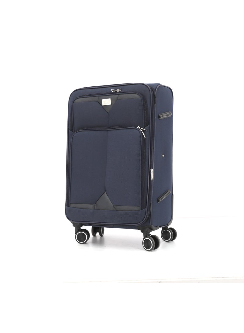 CAPITAL 4-Piece Soft Luggage Set | 20", 24", 28" & 32" Travel Suitcase Set | Lightweight Softside Trolley Bags | 360° Spinner Wheels | Durable Fabric | Telescopic Handle - Image 2