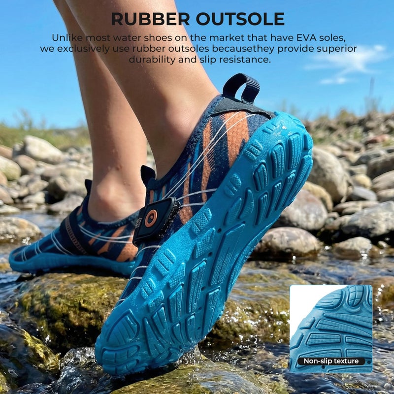 SEEKWAY Barefoot Water Shoes for Kids - Wide Toe Box and Quick-Dry Sand Shoes Toddler for Hiking Swim Beach Pool Kayak Sport Accessories, Camping Essentials Must-Haves for Boys Girls Sizes - Image 4
