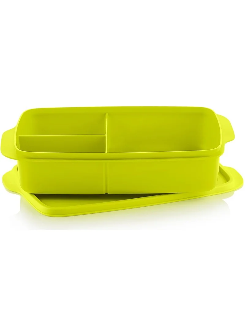 تابروير Eco+ Compartment Lunch Box 1L Green