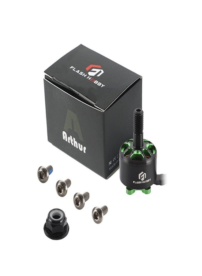 FLASH HOBBY Arthur A1408(M5) Motor 2800KV Brushless Motor for FPV Racing Frame (2800kv, 4) - Image 2