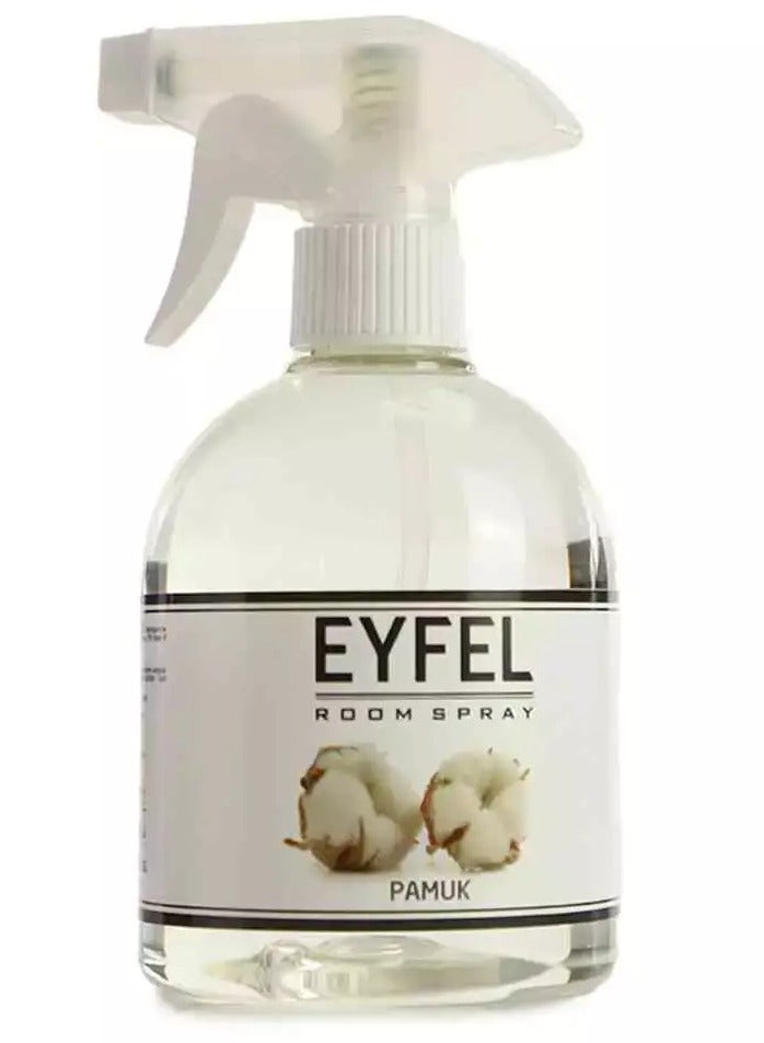 آيفيل معطر جو برائحة القطن من EYFEL للمنزل والمكتب - 500 مل  - Image 2