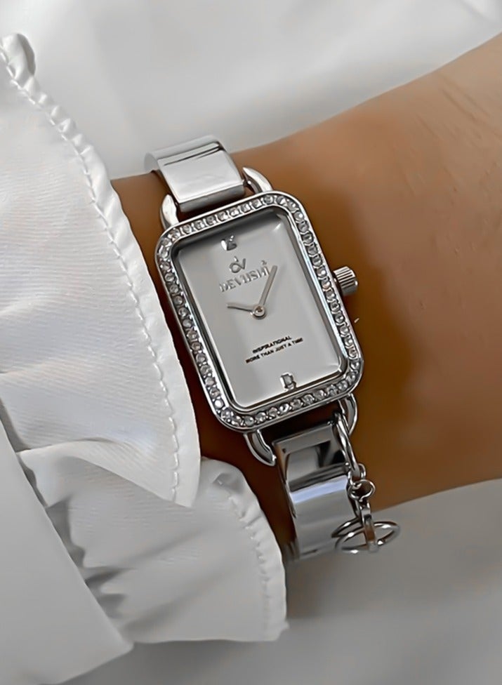 ديفوشي ساعة يد نسائيه ملفته و انيقه ضد الماء - Image 1