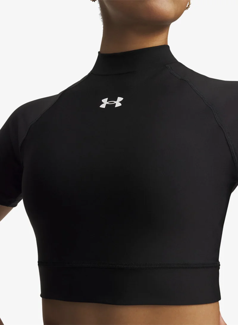 UNDER ARMOUR  Cropped Mock Neck Top for Women | Best Price UAE