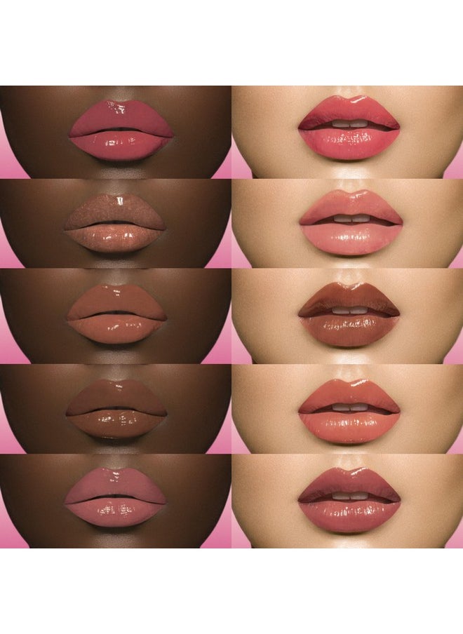 Juvia's Place Candy Shop Lip Gloss Bubblegum Moisturizing Beauty Tinted Clear Glows Hydrating Long Lasting Plumping Shine Glossy Colored Pout Stains Plumper Light Glass Filler Glaze Balm Makeup  - Image 4