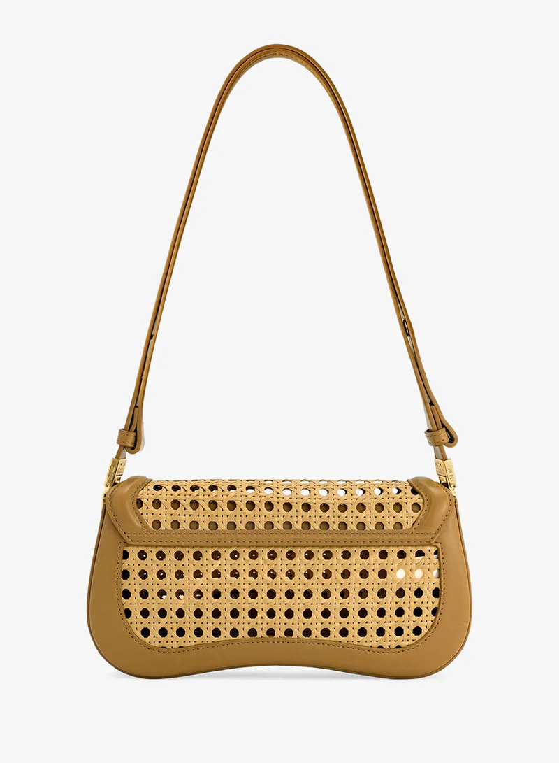 جي دبليو بي Joy faux bamboo shoulder bag