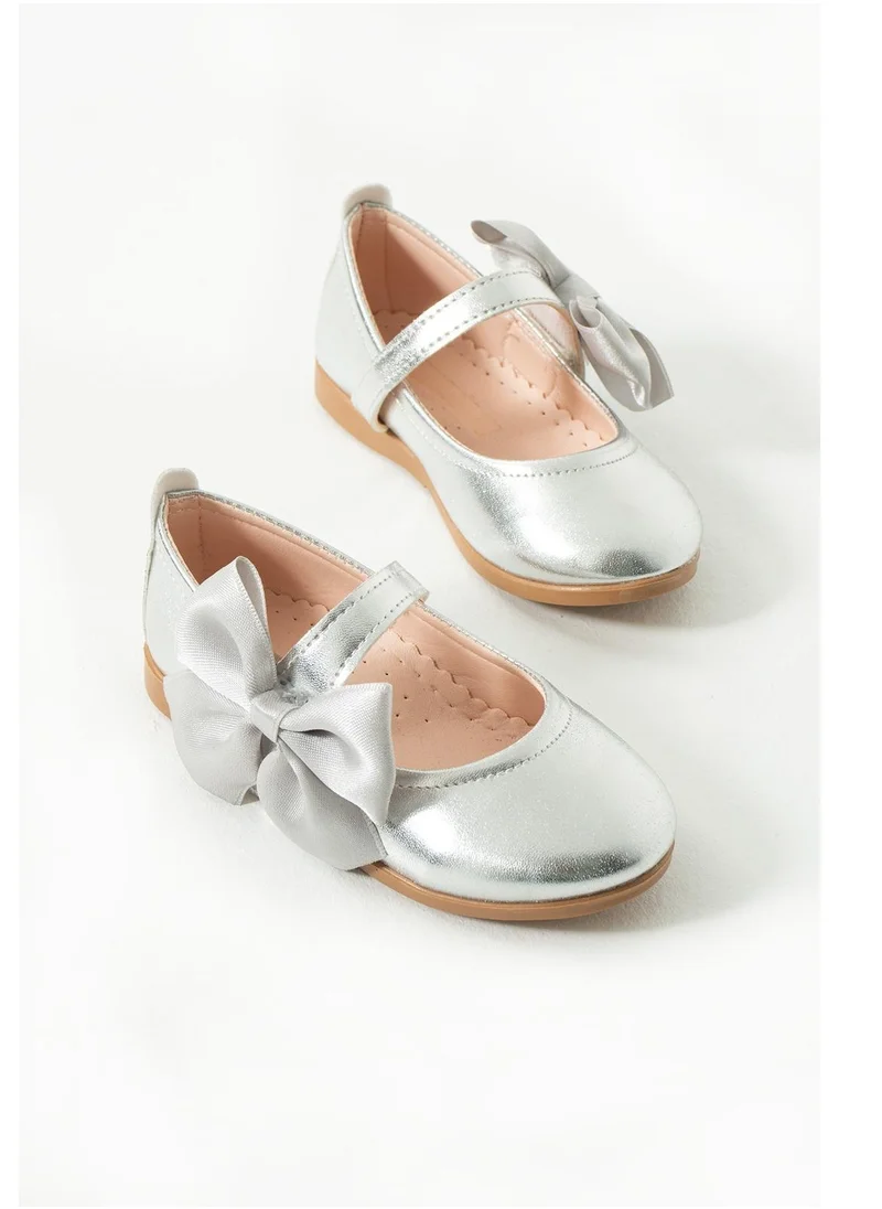 VIA BAMBINO Girl Shoes B-200 Silver