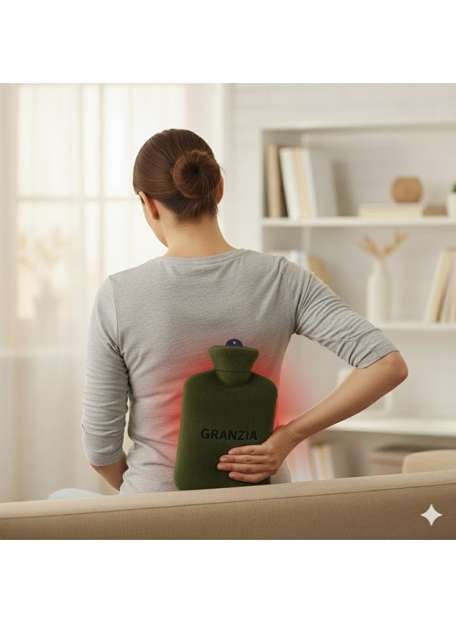 GRANZIA's 100% natural and safe heating device restores your feeling of warmth and effectively relieves joint, back and neck pain. - Image 2