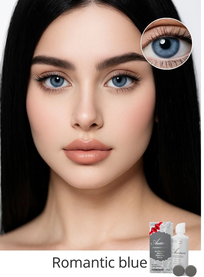 ديسيو عدسات لاصقة ديسيو الايطالي+ محلول انستازيا الطبي  - Image 1