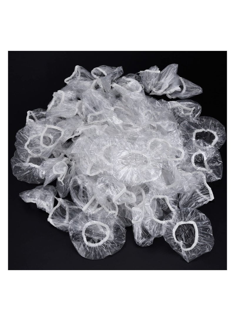 BLOOMING TIME 100-Piece Disposable Ear Protector Cover Cap Clear - Image 4