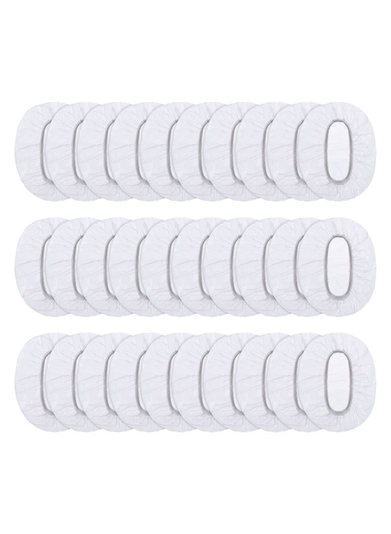 BLOOMING TIME 100-Piece Disposable Ear Protector Cover Cap Clear - Image 3