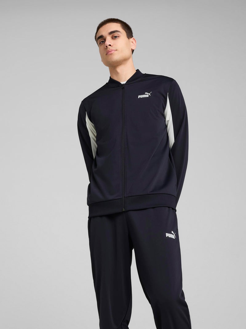 Puma Poly Baseball Jacket and Joggers Set - Image 1