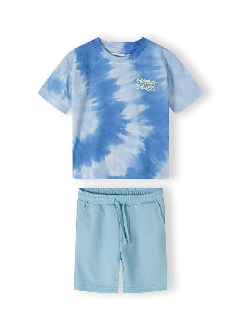 MINOTI Boy’s Two-Piece Set with Printed T-Shirt and Shorts - Image 2