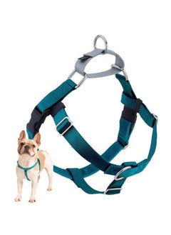 2 HOUNDS DESIGN 2 Hounds Design Freedom No Pull Dog Harness | Comfortable Control for Easy Walking | Adjustable Dog Harness | Small, Medium & Large Dogs | Made in USA | Solid Colors | 1" MD Teal  - Image 1